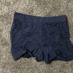 Nine West  Blue Athletic Shorts Relaxed Fit Photo 0