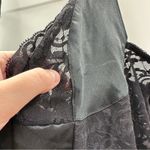 Vintage Evan Picone Black Lace Sleeveless Intimate Lingerie Slip Dress Size L Size L Photo 9