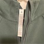 Lululemon  Scuba Oversized 1/2 Zip Hoodie Tidewater Teal Size M/L Photo 7