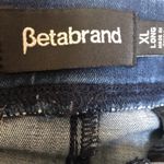 Betabrand  Mid Rise Denim Pull On Jean Sz XLT Tall Dark Wash Feel Like Yoga Pants Photo 5