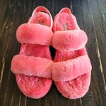 UGG  Oh Yeah Slide Sheepskin Slipper Sandal Shoes Women Size 10 Photo 1