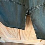 Bella Dahl Split Back Button Down Moonlit Haze Chambray Shirt. Size Small. Photo 8