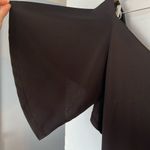 ZARA  Nwt Flutter Sleeve Spaghetti Strap Mini Ruffle Trumpet Dress Photo 5