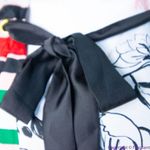 Slny NEW floral print tie neck color block sleeveless dress, 18W Photo 11