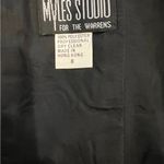 Myles Studio Black Strapless Cocktail dress Size 8 Photo 6