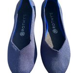 Rothy's Rothy’s Maritime Navy Classic The Flat Slip On Shoes SIZE 9 PREOWNED Photo 0