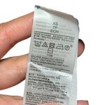 Old Navy Navy Blue Cozy Jacquard Heart Pullover Sweater Womens XS Photo 4