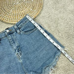 BDG Urban Outfitters Girlfriend High Rise Jeans Denim Shorts Blue Size 27 Photo 14