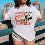 Coors  Cowboy T Shirt  Photo 0