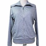 Cosabella Women's Marathon Co Pima Cotton Jacket Heather Gray Size Medium NEW Photo 1