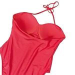 Molly Bracken SWEETHEART ONE-PIECE SWIMSUIT IN ORANGE RED Size Large NWOT Photo 2