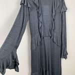 IRO Nancot Asymetric Ruffle Jersey Dress Photo 3