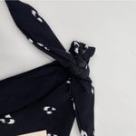 Eberjay EBERJEY Swim Bikini Bottoms Ursula Animal Spot B&W Beach Tie Waist NWT Small Photo 7