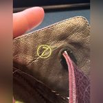 Anthropologie+Farylrobin Leather Burgundy Mary Jane Ankle Cuff 3.5 Heels Sz 7. Brown Photo 7