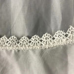 MEIYITIAN WO ONE SIZE WHITE SWIM COVERUP LACE TRIM. GOOD CLEAN CONDITION Photo 2