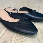 Old Navy New!  Black Ballet Mules Minimalist Slip On Flats Women’s Size 7.5 Photo 0