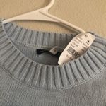 Kendall + Kylie NWT blue cinch side sweater XS Photo 1