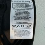 Adidas  Climalite Black Straight Leg Stretchy Elastic Waist Mid Rise Leggings M Photo 6