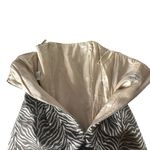 Jessica McClintock  Animal Print Strapless‎ Dress Size 4 Bubble Hem Statement NEW Photo 8