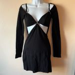 I Heart Black Cut Out Bodycon Dress Sz XS Photo 1
