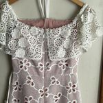 Alexis Boriana Off Shoulder Lace Romper White Photo 9