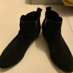 Michael Shannon  simple black man made suede ankle boot sz. 9 Photo 4