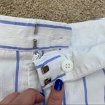 Club Monaco  Amber Short Raj Blue Stripe Size 2 Photo 9