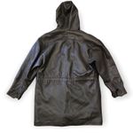 BB Dakota  Dark Brown Hooded Jacket Photo 2