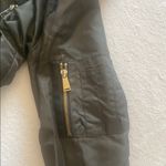 ZARA Green Women’s Green Bomber Jacket Photo 6