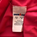 Tyr. Womens Ironman Cycling Jersey Short Sleeve 1/2 Zip Pink White M Photo 2