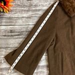 VINTAGE Brown Cashmere and Mink Fur Coat Size undefined Photo 11