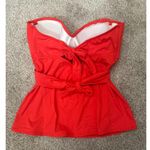 Coco reef Five Way Bra Sized Underwire Tankini Top in Classic Red,32/34D Photo 8