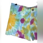 Judy Blue Cut Off Tie Dye Shorts Size L Photo 1