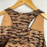 Fabletics On The Go Midi Sports Bra Tank Top Sz Large Tigress Animal Print Photo 8