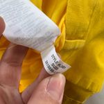 J.Crew Pants Womens Size 2 Yellow Peyton Stretch Linen Wide Leg L2881 Photo 4