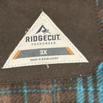 Ridgecut Toughwear Coat Womens 3X Flannel Lined Canvas Jacket Brown Chore Hooded Photo 6