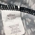 Daisy Fuentes  True Wrap Dress Size M Black White Ties Waist Elbow Sleeves V-Neck Photo 7