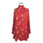 Free People Dress Tate Tunic Mini Blouse Vintage Combo X-Small New womens floral Photo 3