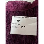 Victoria's Secret Fly Away Burgundy Maroon Lingerie Plisse Lace Sheer Top Medium Photo 8