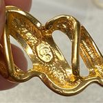 Premier Designs Premier Design Pendant X Gold Tone Slide Omega Bold Statement Minimalist Photo 2