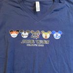 Disney Women's Star Wars Mickey Mouse Jersey Tee Size L NWOT Photo 1