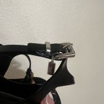 Coach  Piccadilly Black Ankle Strap Jelly Thong Sandals Women's US 10 / 40 Photo 5