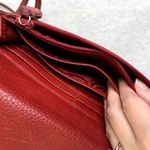 Brighton Red Patterned Crossbody Purse Photo 4