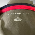 Tommy Hilfiger  Green Flag Crew T-Shirt Dress Stud Embellishments Large | NWT Photo 4