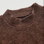 Amazon Ribbed Knitted Tank Top Sleeveless Fitted Crop Knit Tops Coffee Brown Photo 2