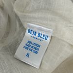 Deja Bleu women Elegant High Waist Cream Shorts with Black Accents Size XL Photo 14