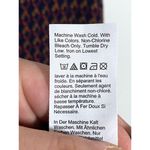 J.Crew Geometric Ring Midi Sweater Skirt Blue Red Merino Wool Blend Womens S Photo 5