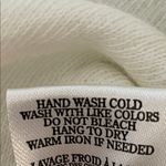 White Crow  Toluca Terry Cloth Cropped Hoodie size Medium Photo 8