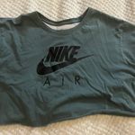 Nike XL The Tee Dark Turquoise Cut Off Top Photo 3