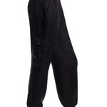 Cinq à Sept Women's Gile Pants Nwot spring revolve party $300 black satin cargo Photo 2